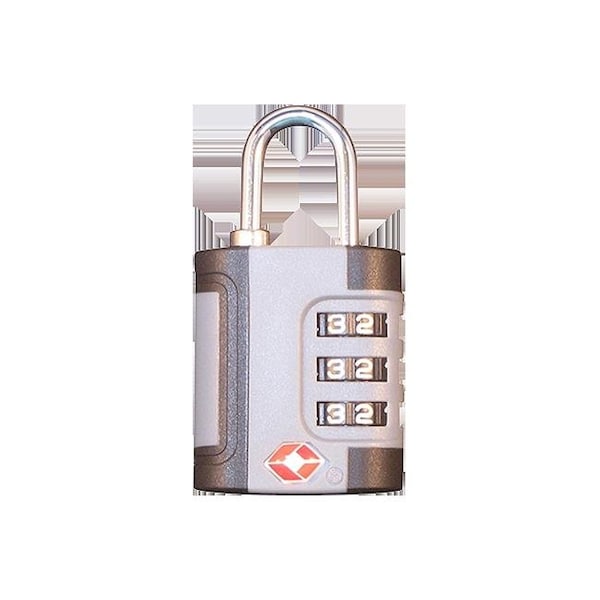 En Route Travelware En Route Travelware 139 1.25 x 2.5 in. EZ Travel Dial Combo Lock - Grey 139 - main